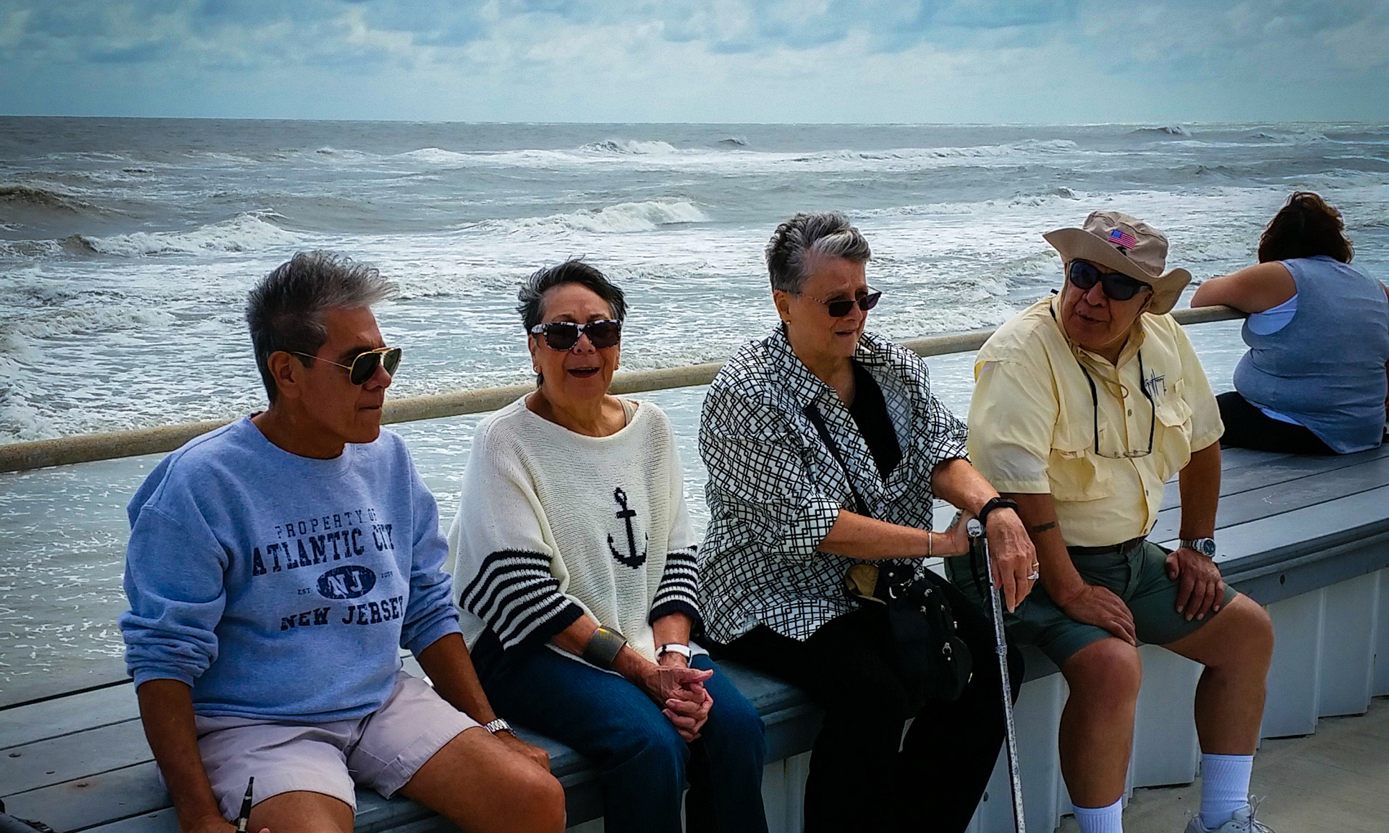 Jim, Sissie, Sherry and Jack - New Jersey Shore